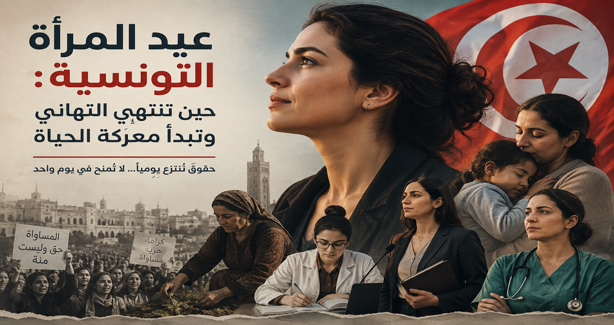 عيد المرأة التونسية: حين تنتهي التهاني وتبدأ معركة الحياة