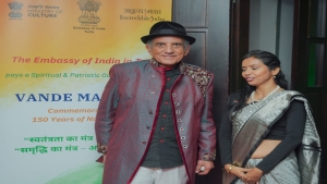 شريف علوي والأنغام الهندية في ضيافة العيد الوطني لدولة الهند