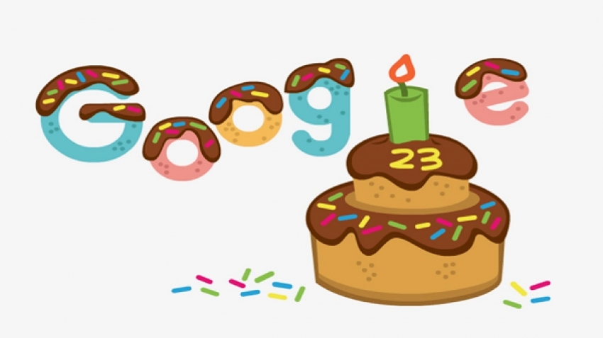 غوغل يحتفل بعيد ميلاده الثالث والعشرين