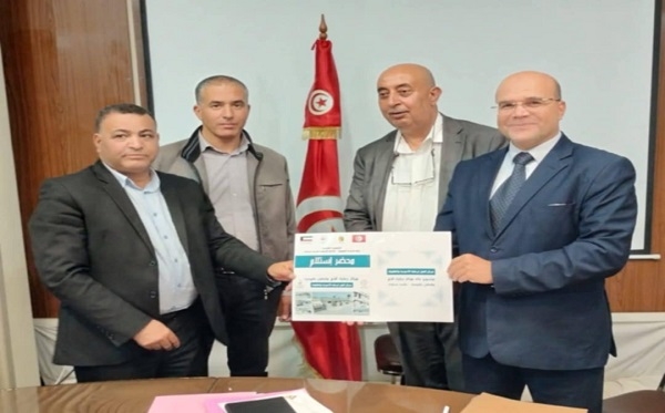 في إطار معاضدة مجهودات الدولة  .. تسليم شبكة غصن الزيتون صرح صحّي جديد
