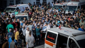 471  قتيلا حصيلة قصف المستشفى في قطاع غزة