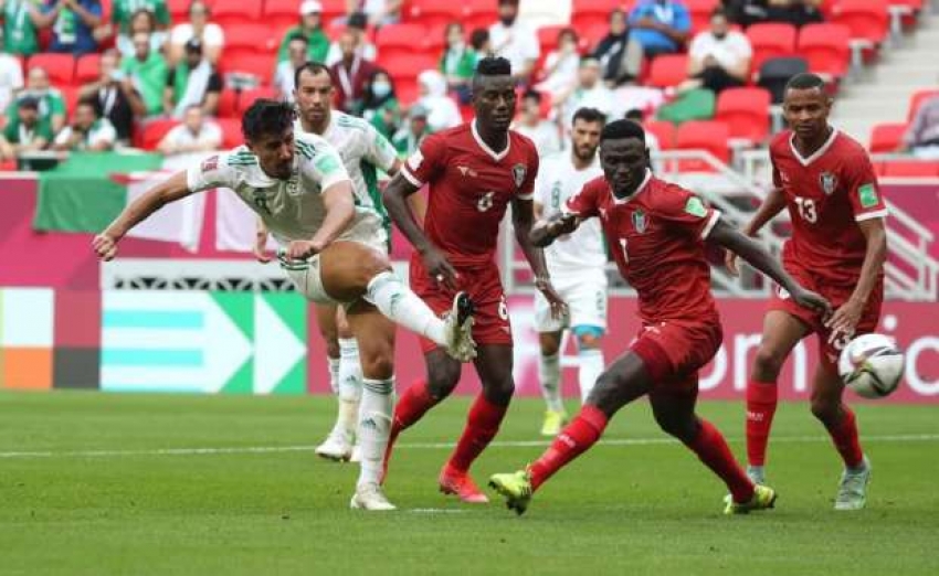 كأس العرب .. الجزائر تقسو على السودان برباعية